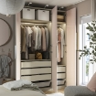 ІКЕА Комбінація шафи PAX ПАКС / FARDAL ФАРДАЛЬ, 095.908.62 - Home Club, зображення 2