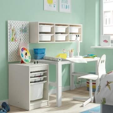 ІКЕА Книжкова шафа з контейнером TROFAST ТРУФАСТ, 995.732.45 - Home Club