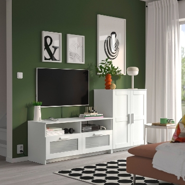 ИКЕА Шкаф для телевизора BRIMNES БРИМНЭС, 591.843.37 - Home Club