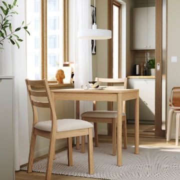 ИКЕА Стол и 2 стула TONSTAD / TONSTAD, 095.966.61 - Home Club