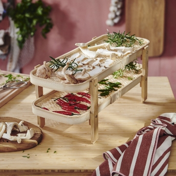 ІКЕА Стійка для сушіння хліба з 2 лотками KÖSSEBÄR, 805.992.74 - Home Club