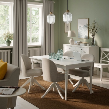 ИКЕА Стол и 4 стула ROSENTORP / ROSENTORP, 196.101.43 - Home Club