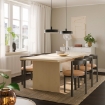 ИКЕА Стол и 6 стульев BERGSHYTTAN / STOCKHOLM 2025, 496.084.07 - Home Club, изображение 4