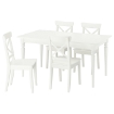 ИКЕА Стол и 4 стула ROSENTORP / ROSENTORP, 596.101.41 - Home Club