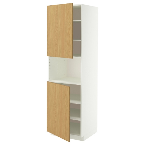 ИКЕА Шкаф для микроволновки 2дверный METOD МЕТОД, 696.003.73 - Home Club
