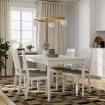ИКЕА Стол и 4 стула ROSENTORP / NÄSINGE, 996.101.39 - Home Club, изображение 2