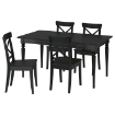 ИКЕА Стол и 4 стула ROSENTORP / ROSENTORP, 096.101.29 - Home Club