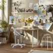 ИКЕА Письменный стол LINNMON ЛИННМОН / OLOV ОЛОВ, 694.163.46 - Home Club, изображение 3