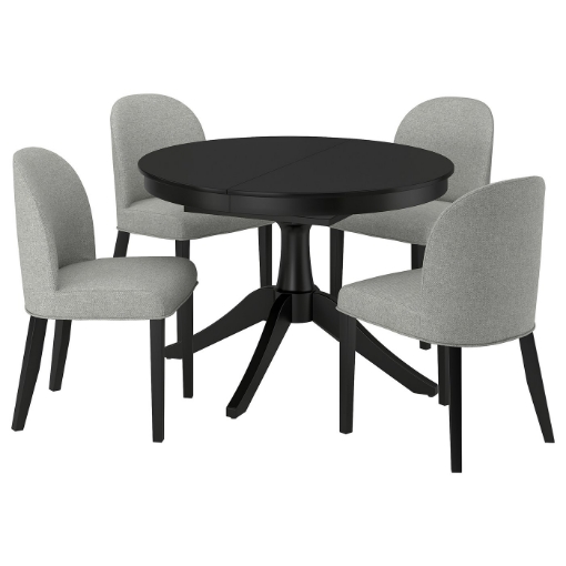 ІКЕА Стіл і 4 стільці ROSENTORP / ROSENTORP, 396.101.23 - Home Club