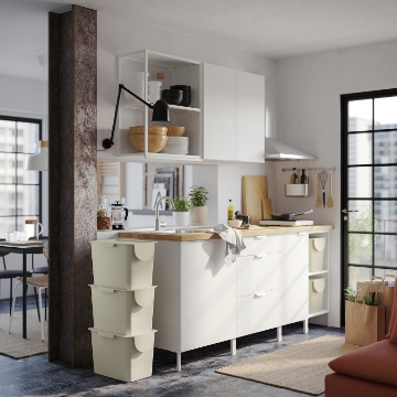 ИКЕА Пластиковый контейнер с крышкой TRÖSKNING, 805.922.58 - Home Club