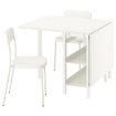 ИКЕА Стол и 2 стула VIHALS / VIHALS, 295.902.53 - Home Club