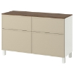 ИКЕА Комбинация стеллажей с дверцами BESTÅ БЕСТО, 395.981.02 - Home Club