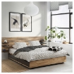 ИКЕА Рама кровати с изголовьем MANDAL, 496.159.88 - Home Club, изображение 3