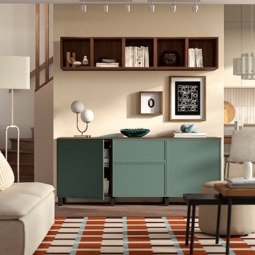 ИКЕА Комбинация с ящиками BESTÅ БЕСТО, 796.123.80 - Home Club