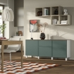 ИКЕА Комбинация с ящиками BESTÅ БЕСТО, 596.028.10 - Home Club, изображение 4