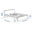 ИКЕА Кровать MALM МАЛЬМ, 595.441.13 - Home Club, изображение 13