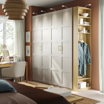 ІКЕА Комбінація шафи PAX ПАКС / BERGSBO БЕРГСБУ, 896.070.95 - Home Club