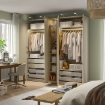 ИКЕА Комбинация шкафов PAX ПАКС / FORSAND ФОРСАНД, 396.073.33 - Home Club, изображение 3