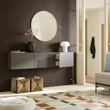 ИКЕА Комбинация настенных шкафов BESTÅ БЕСТО, 296.120.85 - Home Club