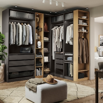 ИКЕА Угловой шкаф PAX ПАКС, 396.235.02 - Home Club
