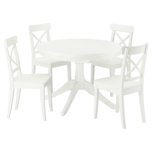 ІКЕА Стіл і 4 стільці ROSENTORP / ROSENTORP, 496.101.32 - Home Club