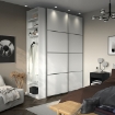 ІКЕА Шафа з розсувними дверцятами PAX ПАКС / MEHAMN МЕХАМН, 996.235.75 - Home Club, зображення 4