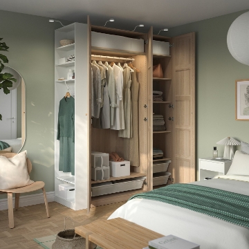 ІКЕА Комбінація шафи PAX ПАКС / BERGSBO БЕРГСБУ, 896.249.38 - Home Club