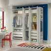 ИКЕА Комбинация шкафов PAX ПАКС / VIKANES ВИКАНЕС, 596.235.77 - Home Club, изображение 2