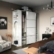 ІКЕА Шафа з розсувними дверцятами PAX ПАКС / MEHAMN МЕХАМН, 296.235.74 - Home Club, зображення 4