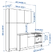 ИКЕА Кухня KNOXHULT КНОКСХУЛЬТ, 396.149.46 - Home Club, изображение 6