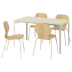 ИКЕА Стол и 4 стула SKÅLSTA, 296.089.84 - Home Club