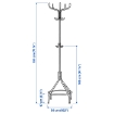 ИКЕА Вешалка стоячая NIPÅSEN, 505.861.50 - Home Club, изображение 5