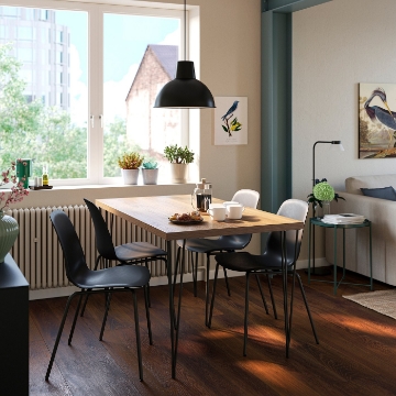 ІКЕА Стіл і 4 стільці SKÅLSTA, 396.091.86 - Home Club