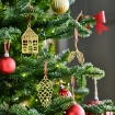 ИКЕА Набор из 3 елочных украшений VINTERFINT ВИНТЕРФИНТ, 306.048.38 - Home Club, изображение 2