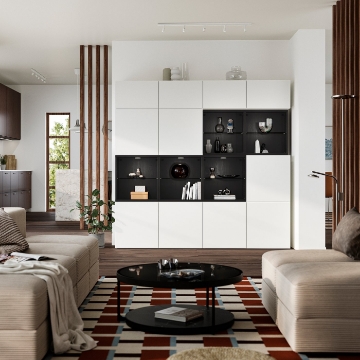 ИКЕА Комбинация с дверью BESTÅ БЕСТО, 896.120.87 - Home Club