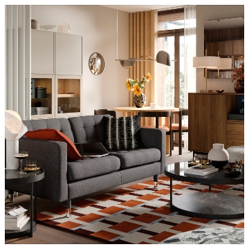 ИКЕА Диван для двух человек LANDSKRONA ЛАНДСКРУНА, 592.702.74 - Home Club