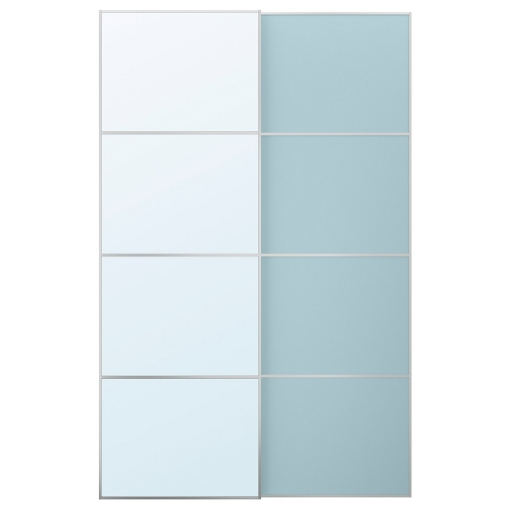 ІКЕА Пара розсувних дверей MEHAMN МЕХАМН / AULI, 995.521.82 - Home Club