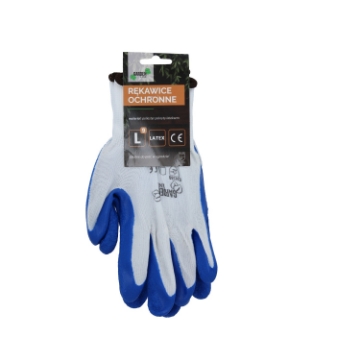Chomik ЗАХИСНІ РУКАВИЧКИ «9» З ПОЛІЕСТЕРУ, ПОКРИТІ ЛАТЕКСОМ упаковка = 12, IDA1160 - Home Club