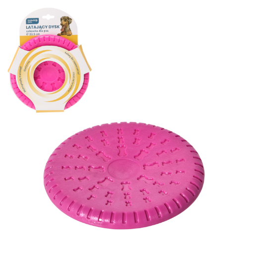 Chomik ІГРАШКА ДЛЯ СОБАКИ ЛІТАЮЧИЙ ДИСК 23,5 СМ упаковка = 6 шт., PET9561 - Home Club