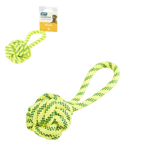 Chomik ІГРАШКА ДЛЯ СОБАКИ ШАРПАК З ВУЗЛОМ 21 СМ, PET9653 - Home Club