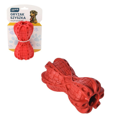 Chomik ГРИЗАЛЬ ДЛЯ СОБАКИ НА ЛАСОЩІ ШИШКА 11,2 X 9 X 9 СМ, PET9714 - Home Club