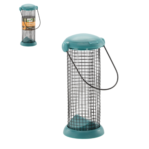 Chomik Кормушка для птахів з кришкою 9,3 х 8,3 х 21 см, EDA7977 - Home Club