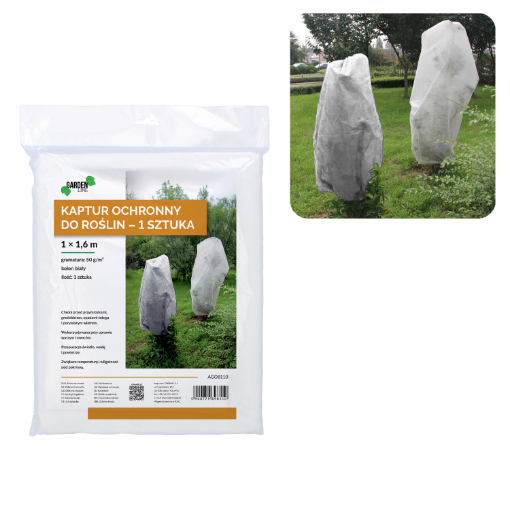 Chomik Защитный чехол для растений 1 x 1,6 м 50 г, белый, AGO8110 - Home Club