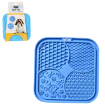 Chomik Килимок для уповільнення споживання їжі 20 × 20 × 1 см, синій, PET9462 - Home Club