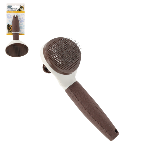 Chomik САМОПОЧИСТЮВАЛЬНА ЩІТКА ДЛЯ ТВАРИН 11,3 X 19,5 СМ упаковка = 12 шт., PET9585 - Home Club