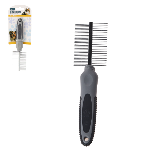 Chomik ДВОСТОРОННІЙ ГРІБЕНЬ ДЛЯ ТВАРИН 19 X 5 СМ, PET9615 - Home Club