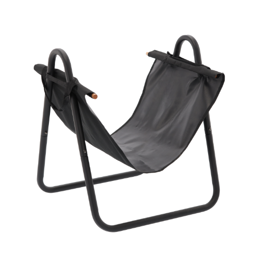 Chomik МЕТАЛЕВИЙ СТІЙКА ДЛЯ ДРОВ З ПЕРЕНОСНОЮ СУМКОЮ 40X45X50CM, KOM5851 - Home Club