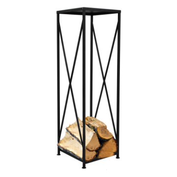Chomik МЕТАЛЕВИЙ СТІЙКА ДЛЯ ДРОВ 34X34X111CM, KOM5875 - Home Club