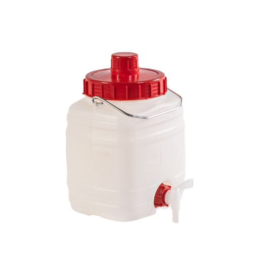 Chomik БОЧКА 15 ЛИТРОВ С КРЫШКОЙ, ПЛАСТИКОВЫМ РУКОЯТКОЙ И ВЕНТИЛЯЦИОННЫМ ОТВЕРСТИЕМ, ICS5035 - Home Club