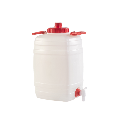 Chomik Баррель объемом 20 литров с крышкой, пластиковым ручкой и вентиляционным отверстием., ICS5042 - Home Club